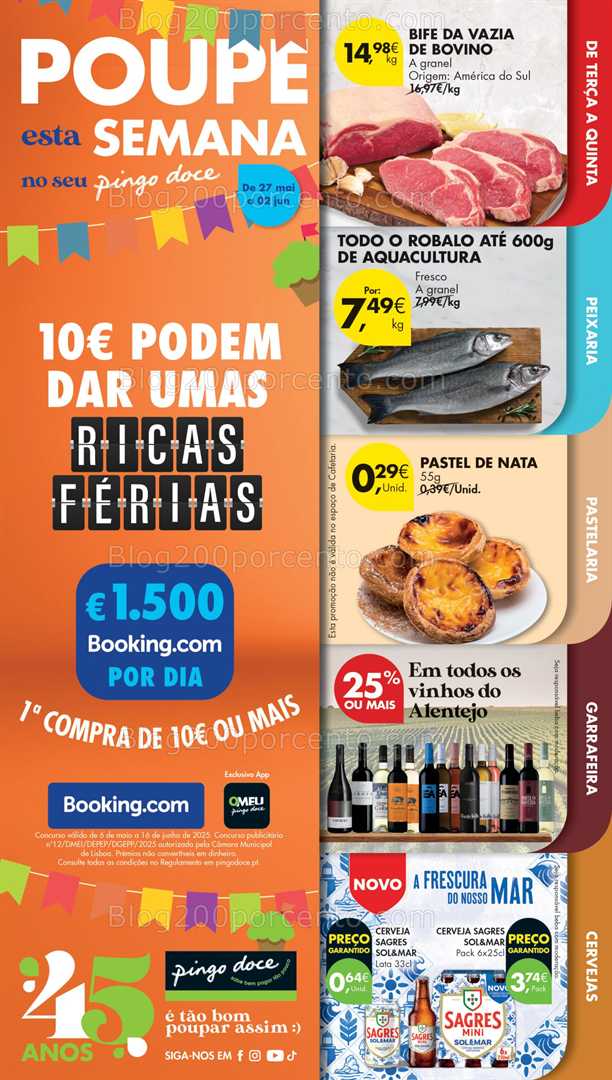 Antevisão Folheto PINGO DOCE Promoções de 27 maio a 2 junho all