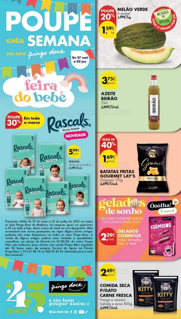 Antevisão Folheto PINGO DOCE Madeira Promoções de 27 maio a 2 junho all