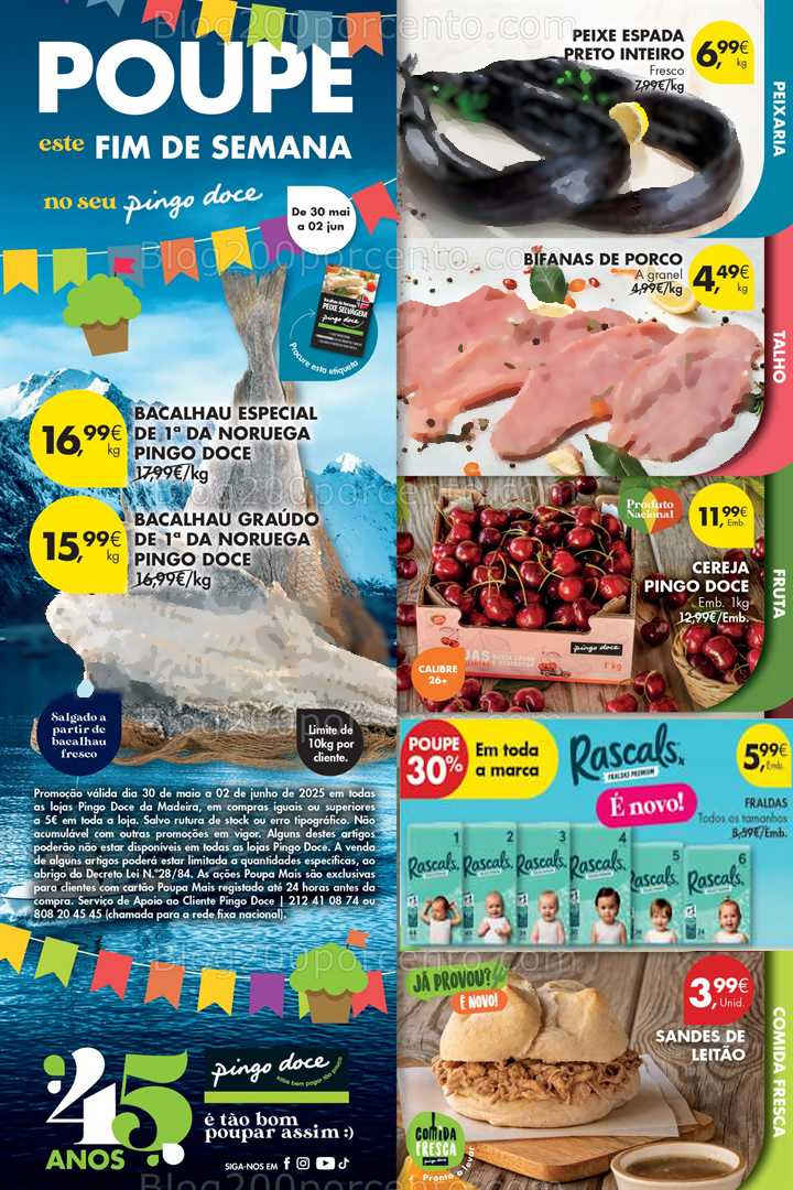 Antevisão Folheto PINGO DOCE Madeira Promoções Fim de Semana - 30 maio a 2 junho