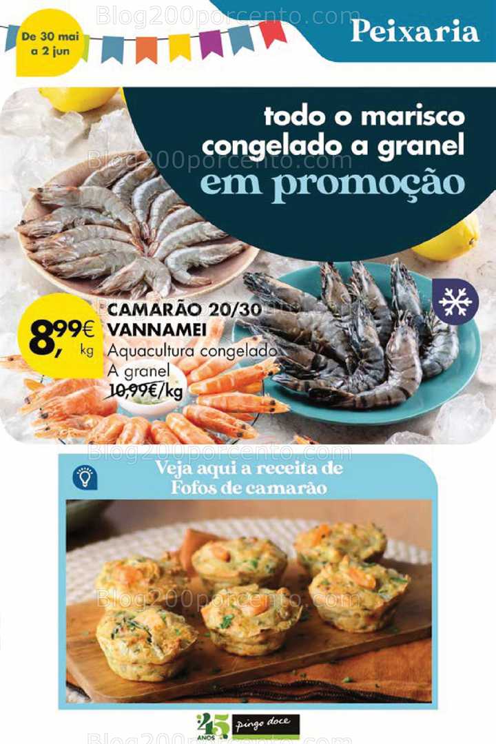 Antevisão Folheto PINGO DOCE Promoções Fim de Semana - 30 maio a 2 junho all