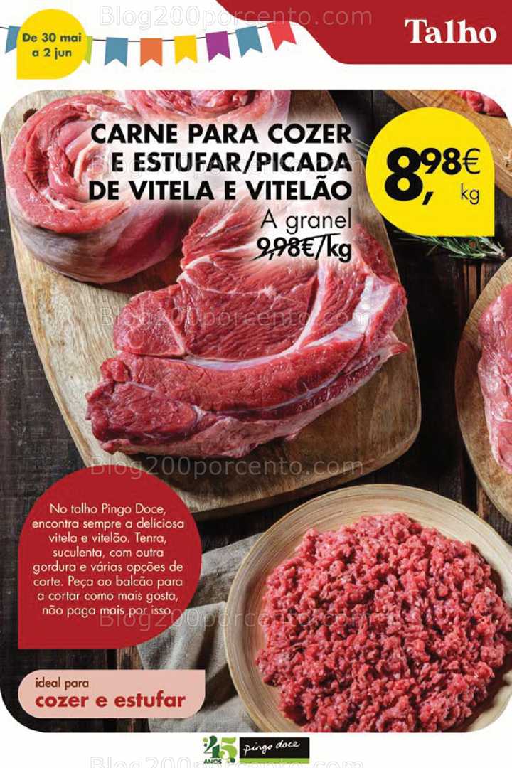 Antevisão Folheto PINGO DOCE Promoções Fim de Semana - 30 maio a 2 junho all