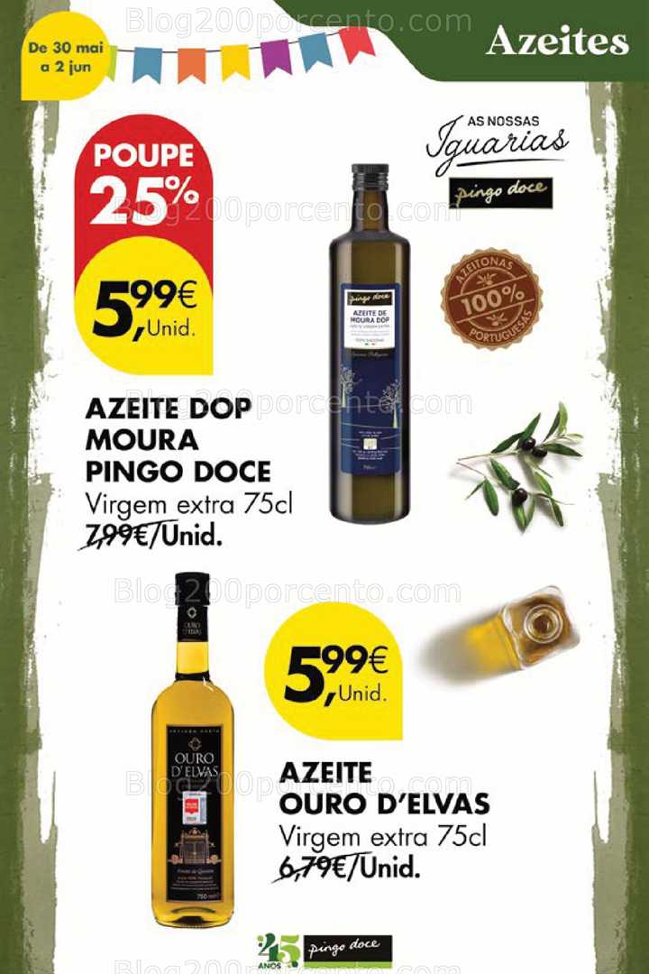 Antevisão Folheto PINGO DOCE Promoções Fim de Semana - 30 maio a 2 junho all
