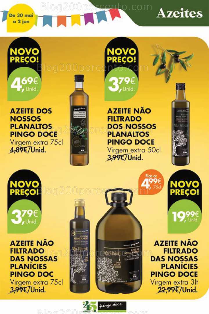 Antevisão Folheto PINGO DOCE Promoções Fim de Semana - 30 maio a 2 junho all
