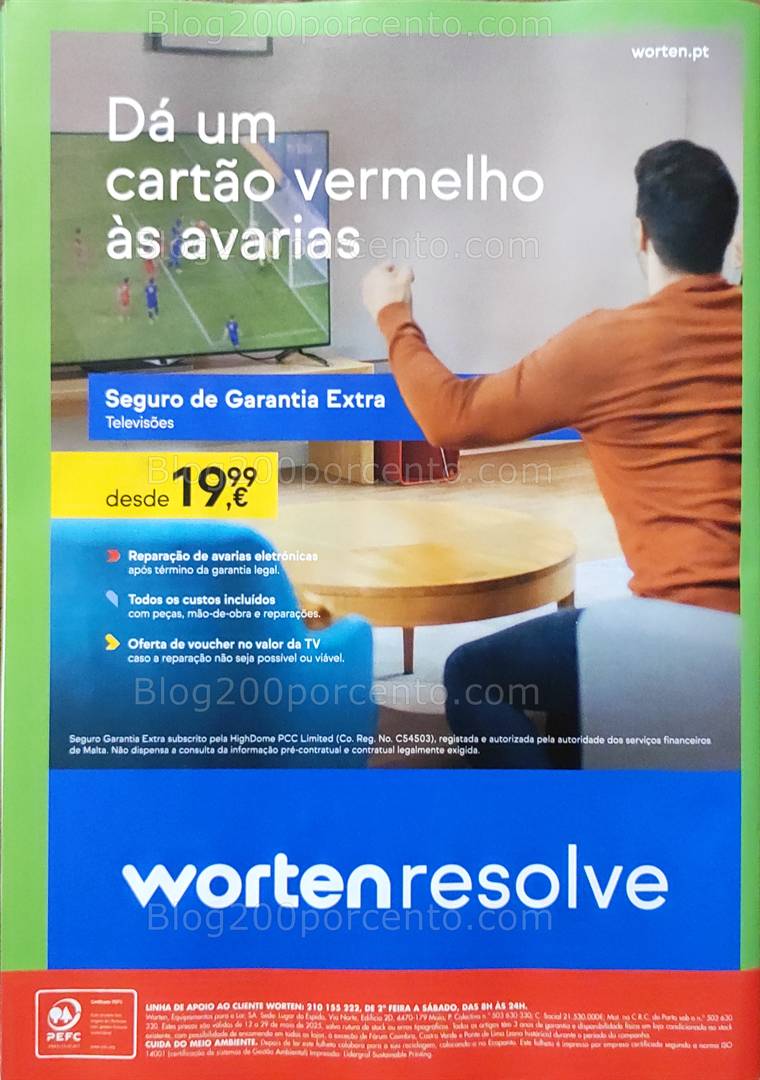 Antevisão Folheto WORTEN Especial TV e Som Promoções até 29 maio all