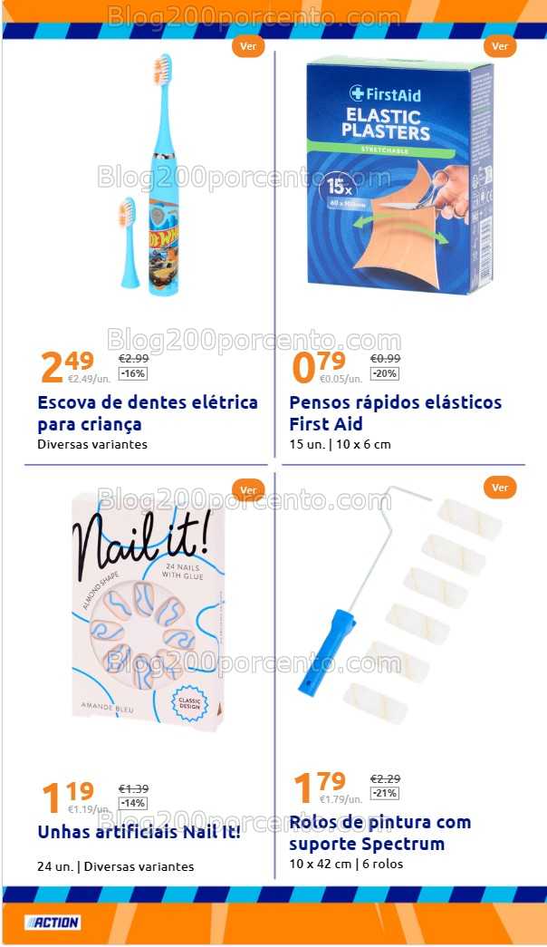 Antevisão Folheto ACTION Promoções de 4 a 10 junho all