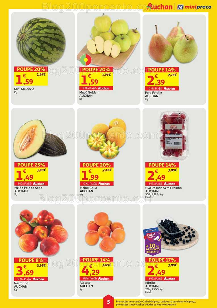 Antevisão Folheto AUCHAN - MINIPREÇO Promoções de 29 maio a 4 junho all