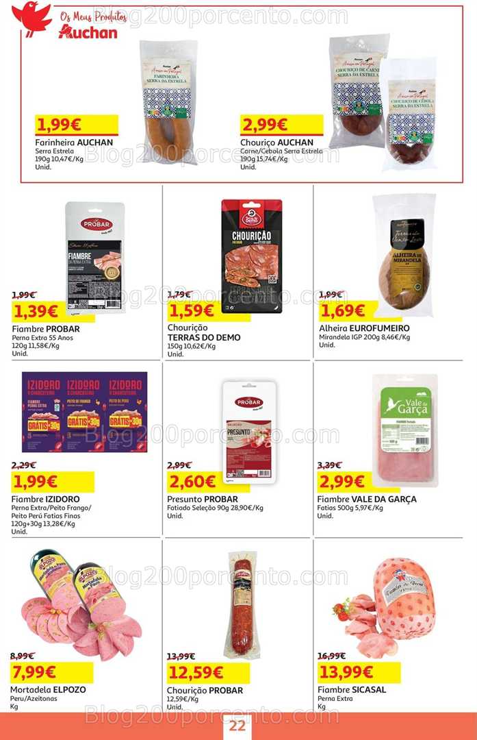 Antevisão Folheto AUCHAN Promoções de 22 maio a 1 junho all