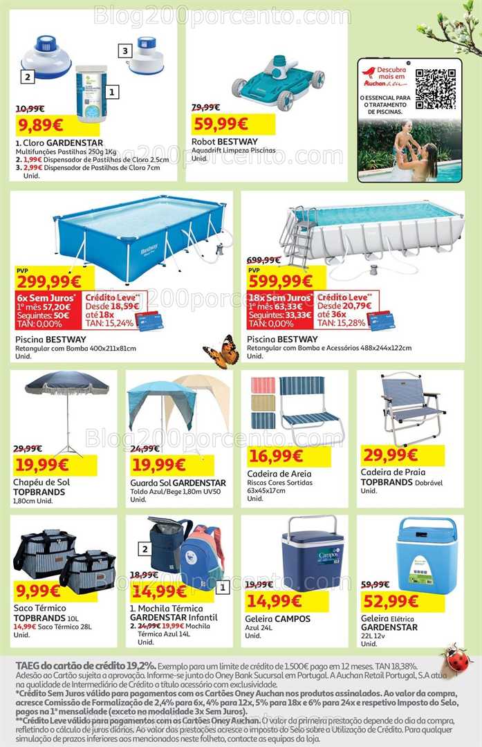 Antevisão Folheto AUCHAN Tudo em Bazar Promoções de 22 maio a 1 junho bazar