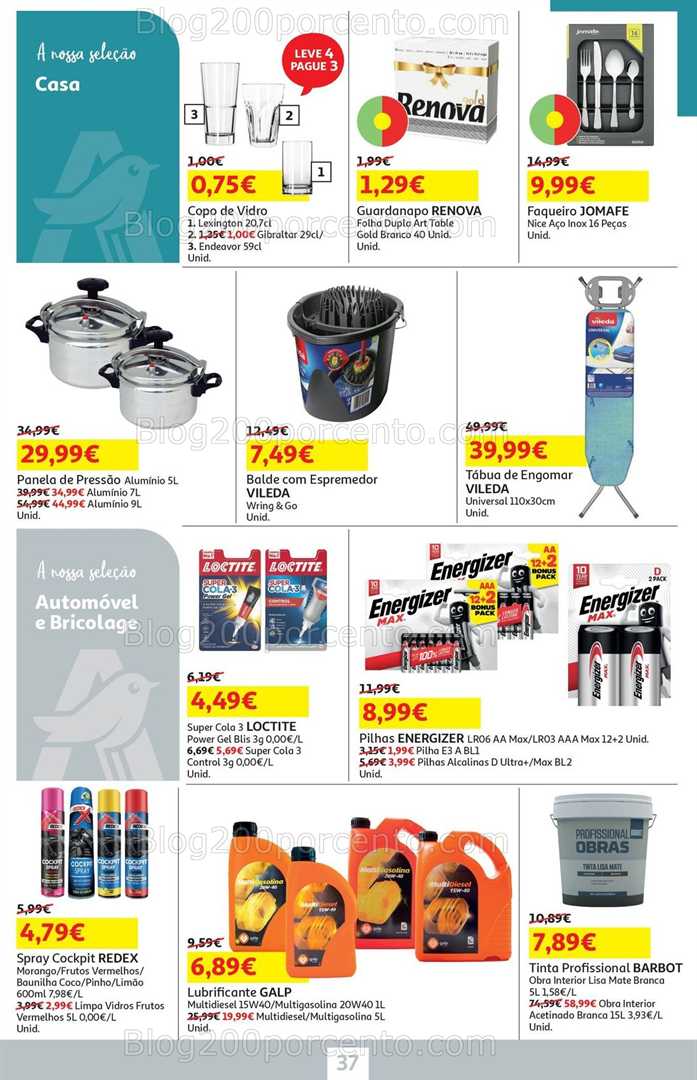 Antevisão Folheto AUCHAN Tudo em Bazar Promoções de 22 maio a 1 junho bazar