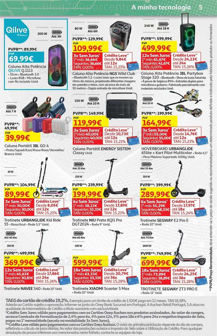 Antevisão Folheto AUCHAN Tecnologia Promoções de 22 maio a 1 junho tecnologia