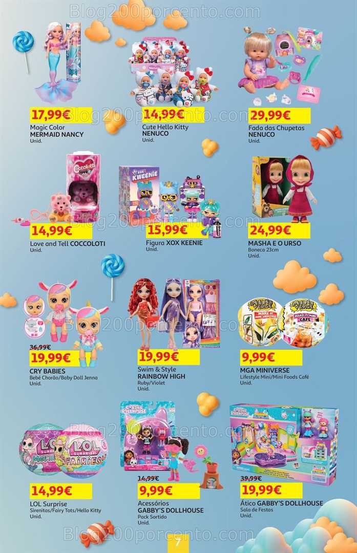 Antevisão Folheto AUCHAN Brinquedos Promoções de 22 maio a 1 junho brinquedos
