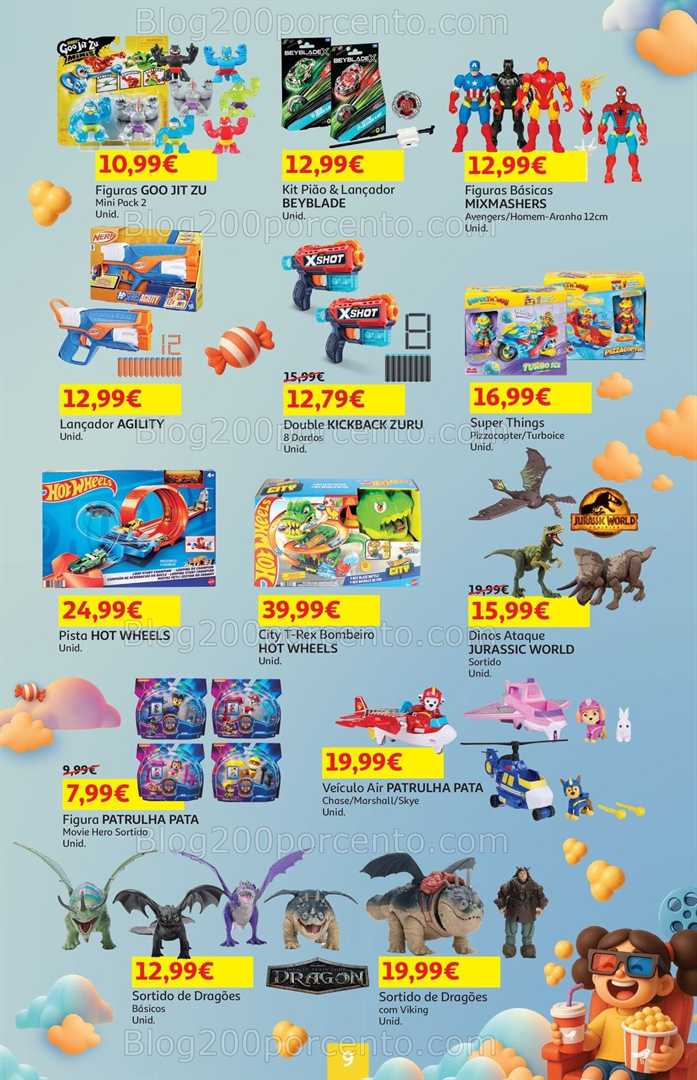 Antevisão Folheto AUCHAN Brinquedos Promoções de 22 maio a 1 junho brinquedos