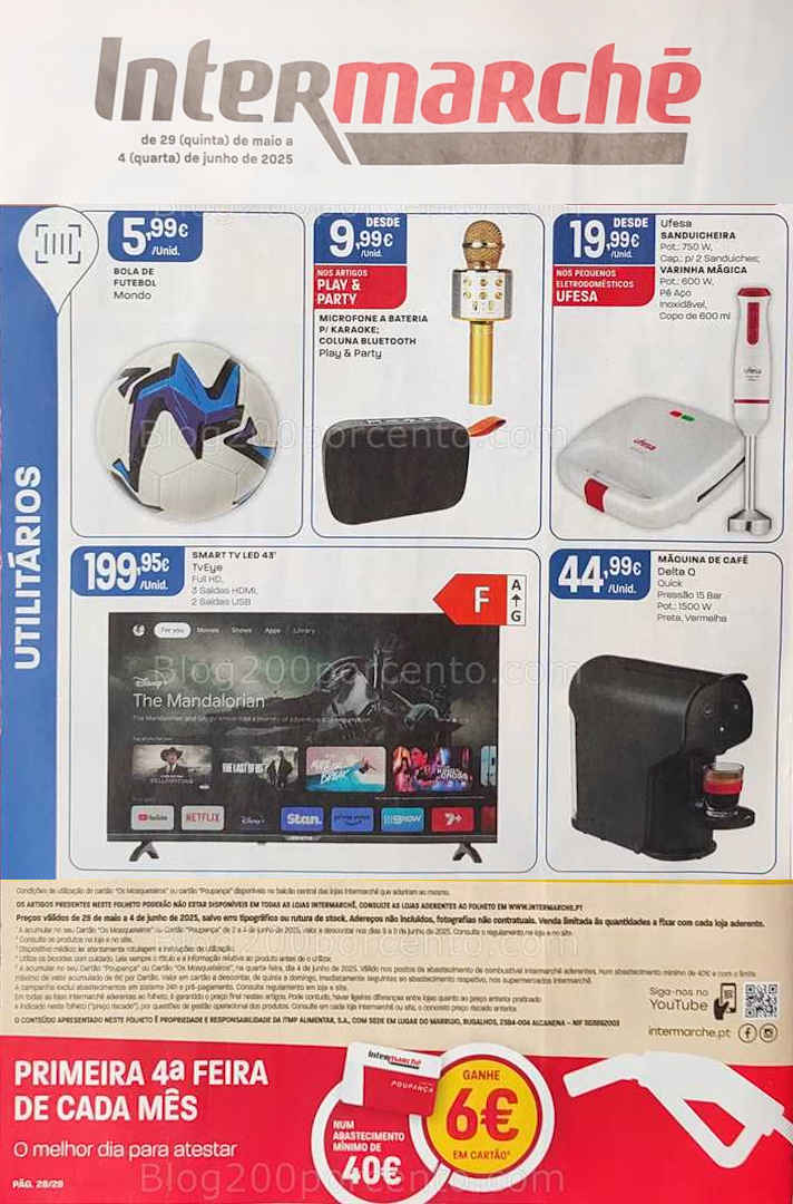 Antevisão Folheto INTERMARCHÉ Bazar Promoções de 29 maio a 4 junho all