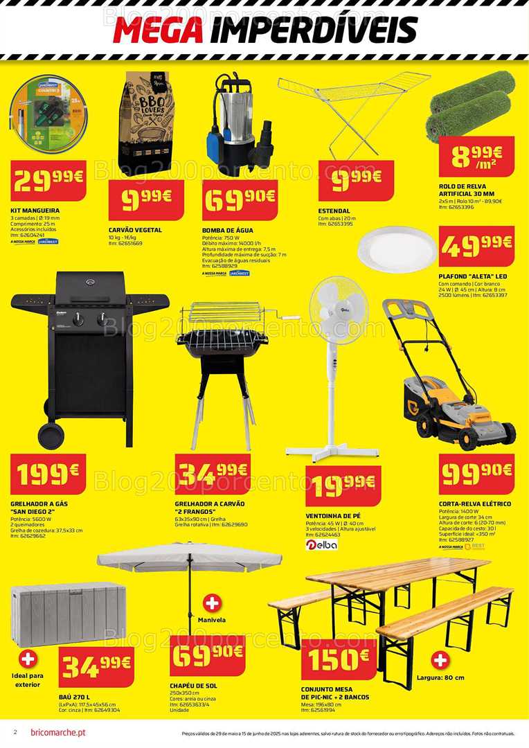 Antevisão Folheto BRICOMARCHÉ Promoções de 29 maio a 15 junho all