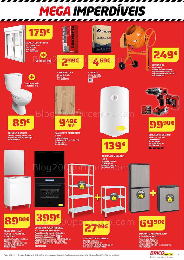 Antevisão Folheto BRICOMARCHÉ Promoções de 29 maio a 15 junho all