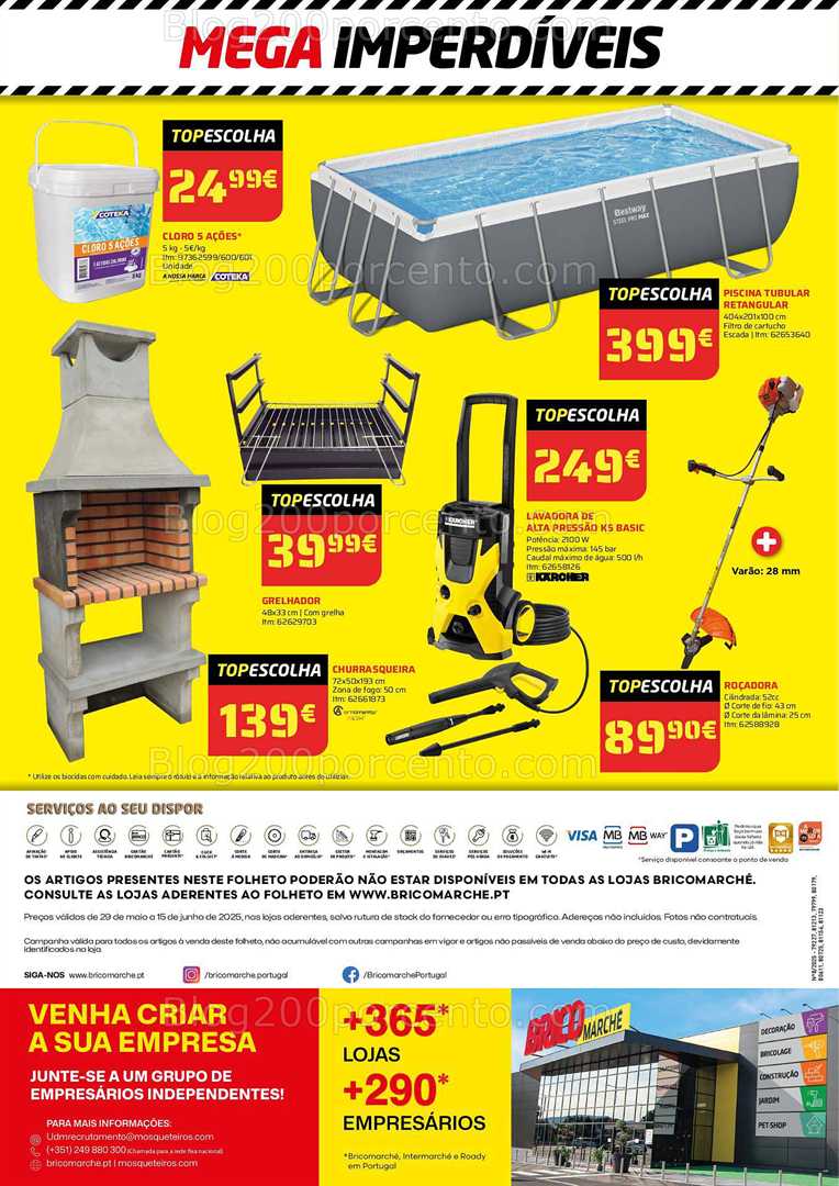 Antevisão Folheto BRICOMARCHÉ Promoções de 29 maio a 15 junho all