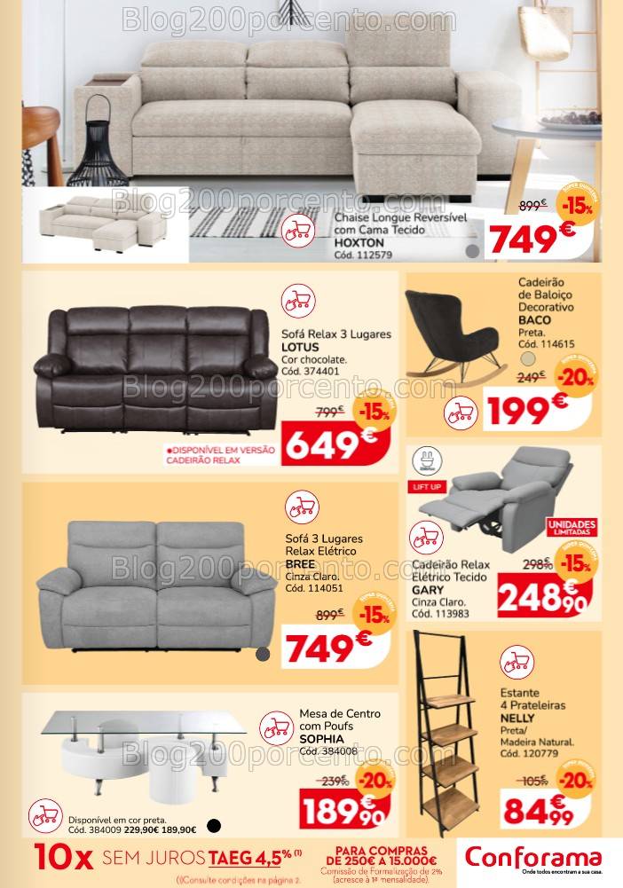 Antevisão Folheto CONFORAMA Promoções de 15 a 28 maio all