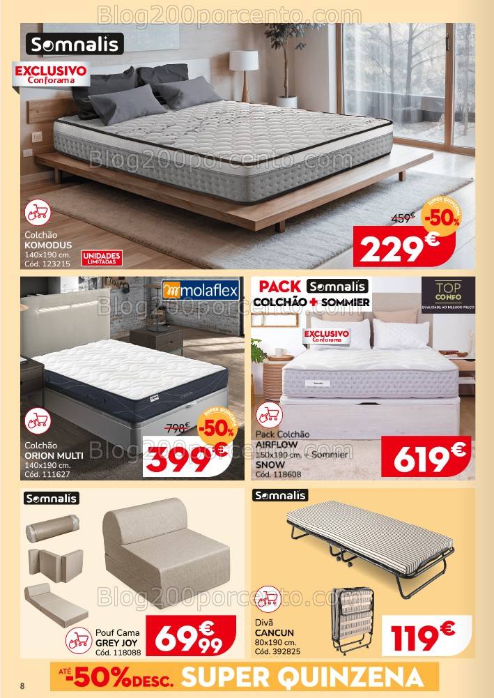 Antevisão Folheto CONFORAMA Promoções de 15 a 28 maio all