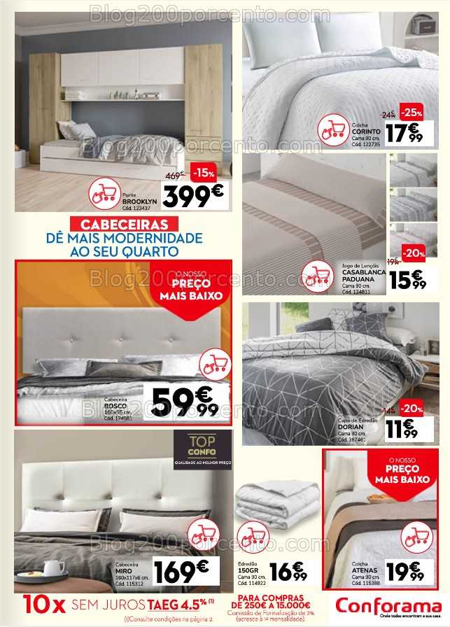 Antevisão Folheto CONFORAMA Promoções de 29 maio a 25 junho all