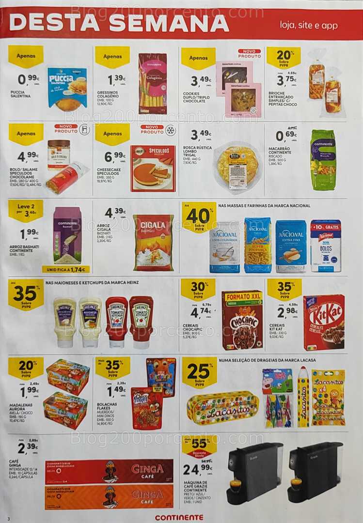 Antevisão Folheto CONTINENTE Promoções Fim de Semana - 23 a 26 maio all