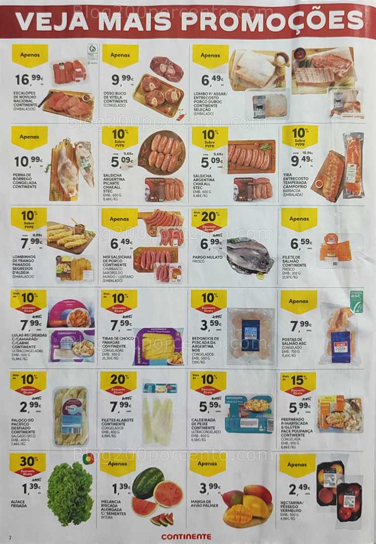 Antevisão Folheto CONTINENTE Promoções Fim de Semana - 30 maio a 2 junho
