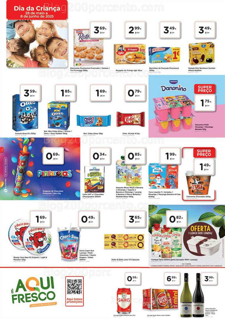 Antevisão Folheto AQUI É FRESCO Promoções de 28 maio a 8 junho all