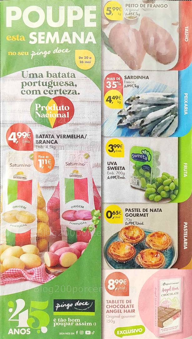 Antevisão Folheto PINGO DOCE Promoções de 20 a 26 maio all