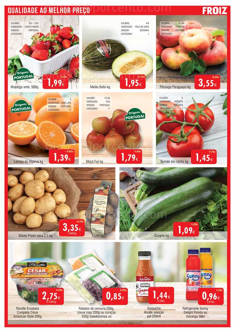 Antevisão Folheto FROIZ Promoções 28 maio a 11 junho