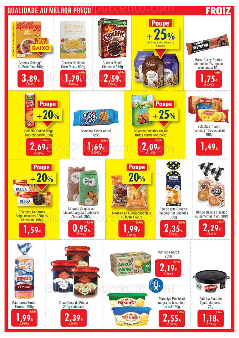 Antevisão Folheto FROIZ Promoções 28 maio a 11 junho