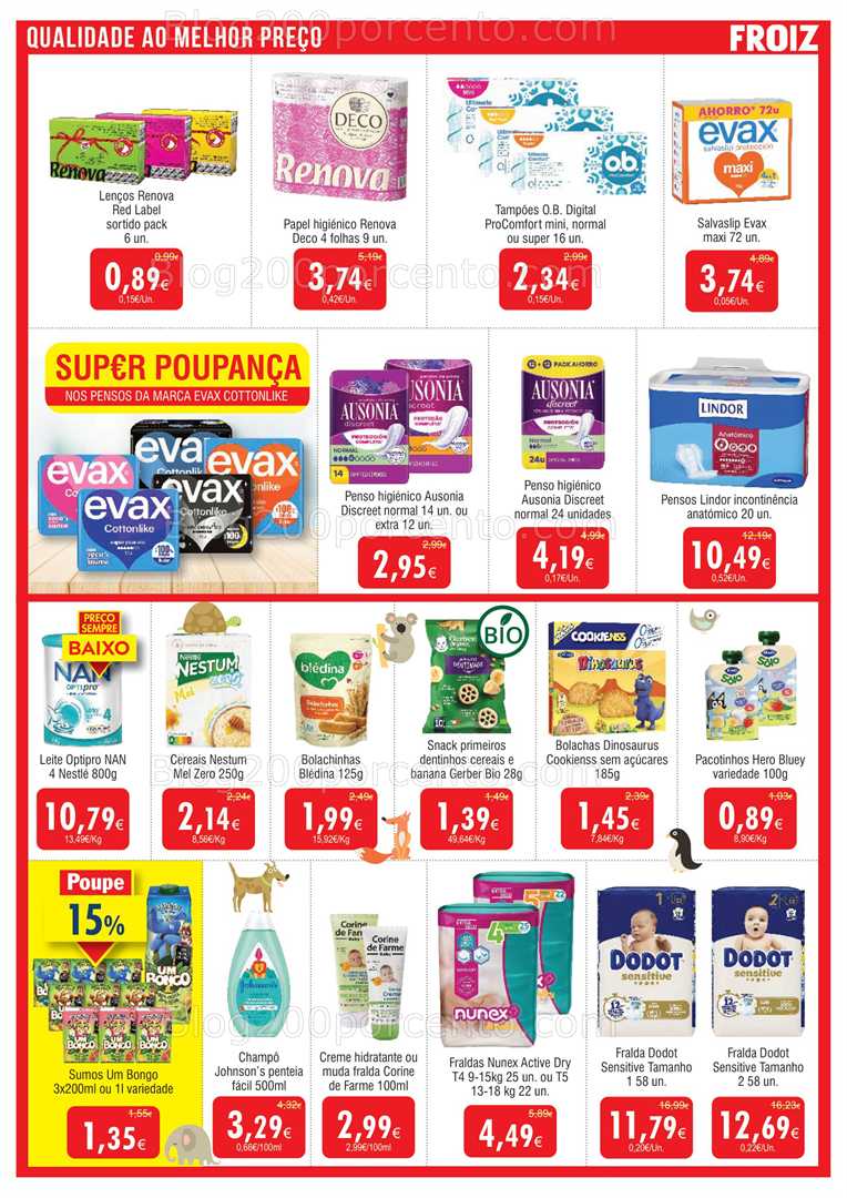 Antevisão Folheto FROIZ Promoções 28 maio a 11 junho