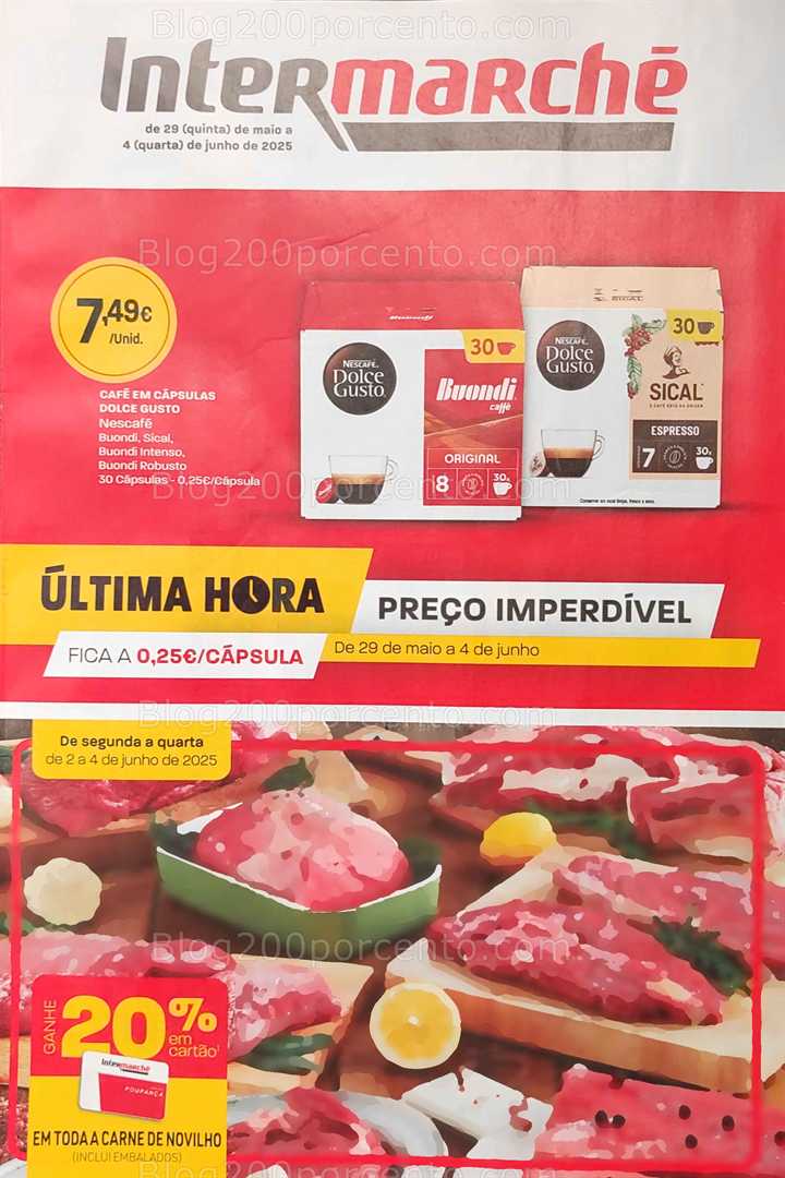 Antevisão Folheto INTERMARCHÉ Promoções de 29 maio a 4 junho all