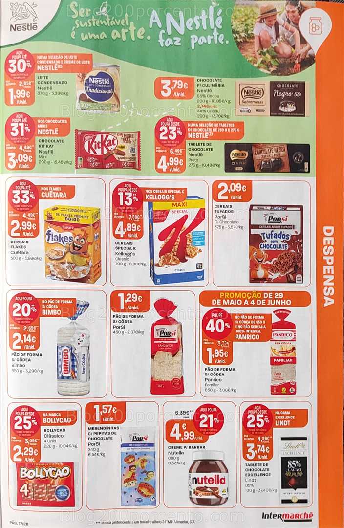 Antevisão Folheto INTERMARCHÉ Promoções de 29 maio a 4 junho all