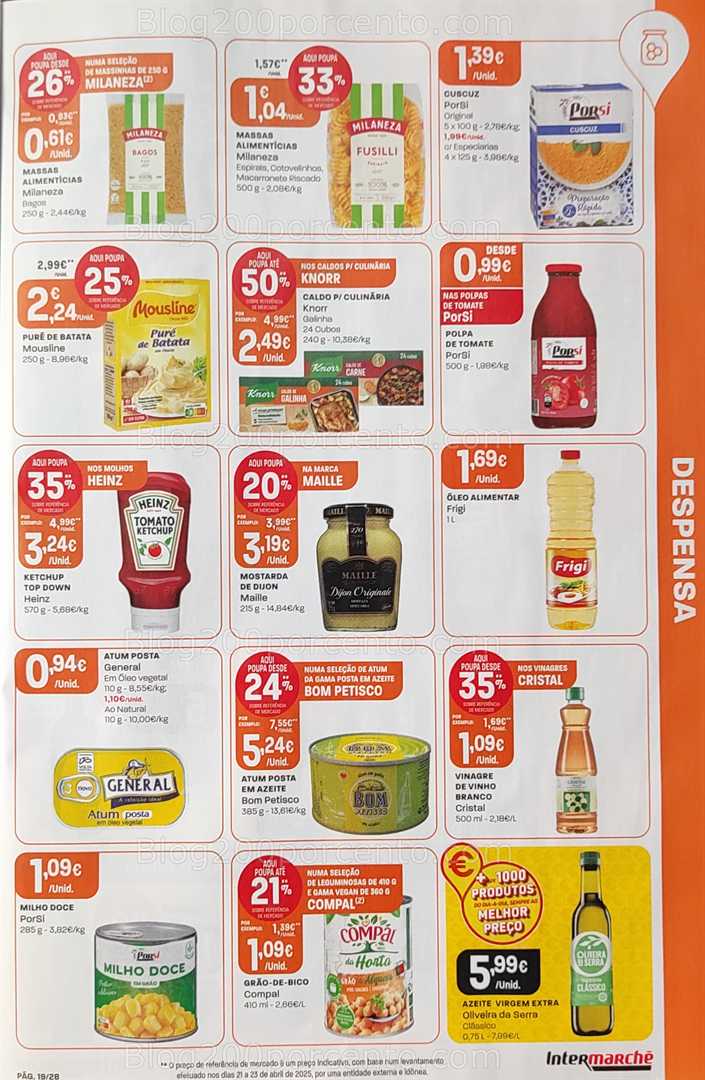 Antevisão Folheto INTERMARCHÉ Promoções de 29 maio a 4 junho all