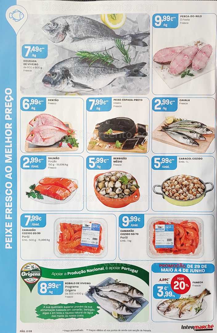 Antevisão Folheto INTERMARCHÉ Promoções de 29 maio a 4 junho all