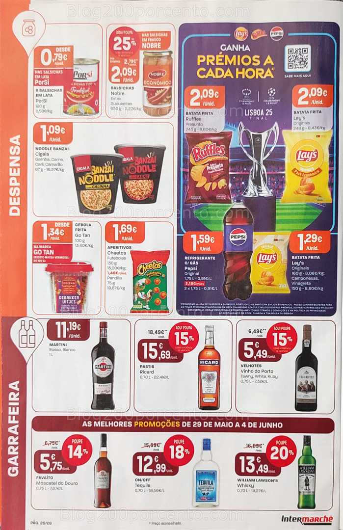 Antevisão Folheto INTERMARCHÉ Promoções de 29 maio a 4 junho all