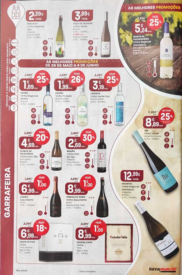 Antevisão Folheto INTERMARCHÉ Promoções de 29 maio a 4 junho all