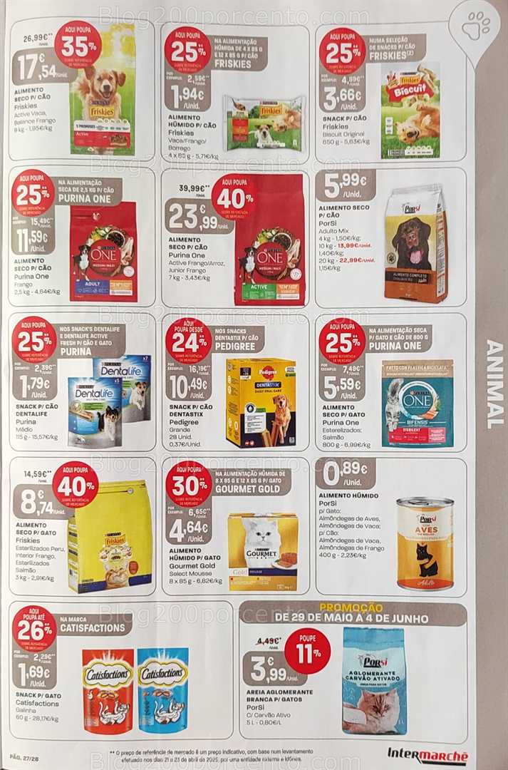 Antevisão Folheto INTERMARCHÉ Promoções de 29 maio a 4 junho all