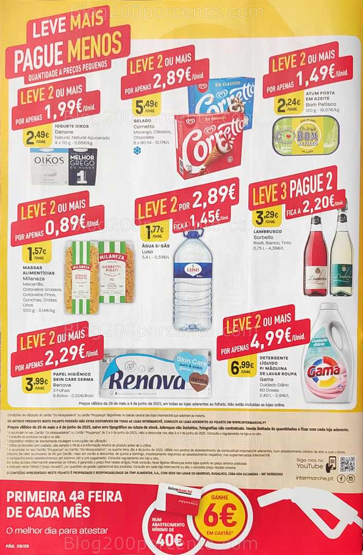 Antevisão Folheto INTERMARCHÉ Promoções de 29 maio a 4 junho all