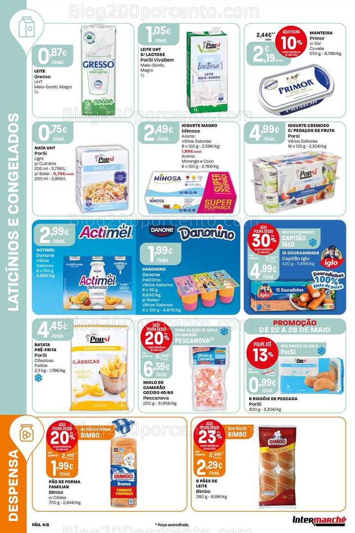 Antevisão Folheto INTERMARCHÉ Mini Promoções de 22 a 28 maio all