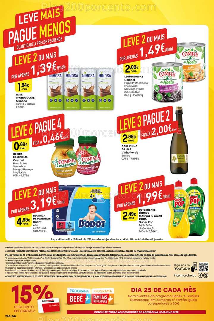 Antevisão Folheto INTERMARCHÉ Mini Promoções de 22 a 28 maio all