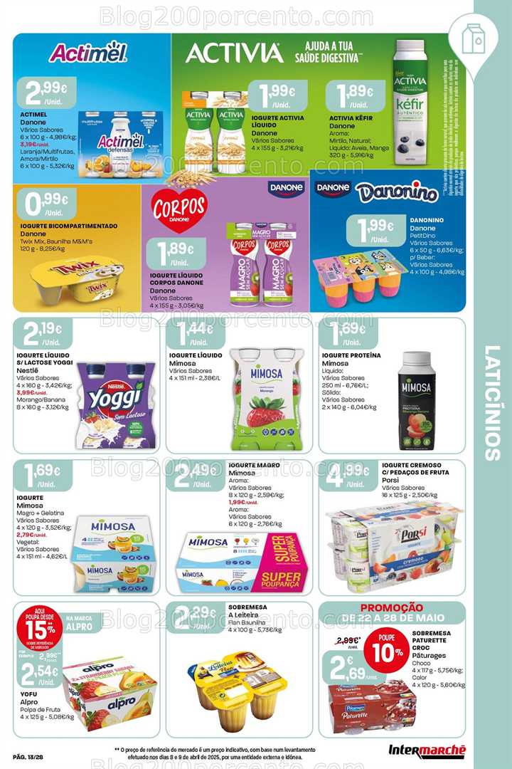 Antevisão Folheto INTERMARCHÉ Super Promoções de 22 a 28 maio all