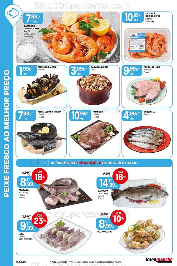 Antevisão Folheto INTERMARCHÉ Super Promoções de 22 a 28 maio all