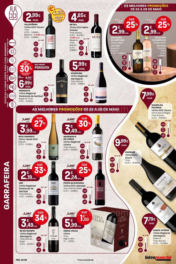 Antevisão Folheto INTERMARCHÉ Super Promoções de 22 a 28 maio all
