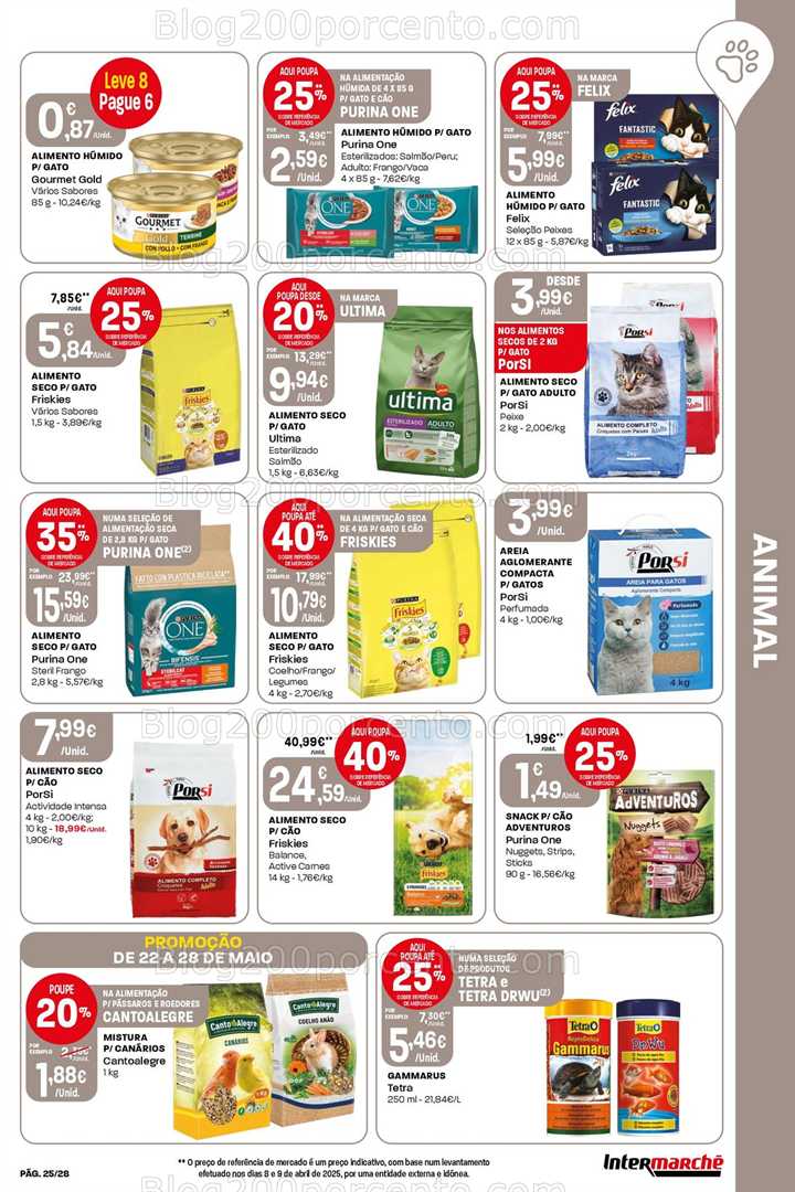 Antevisão Folheto INTERMARCHÉ Super Promoções de 22 a 28 maio all
