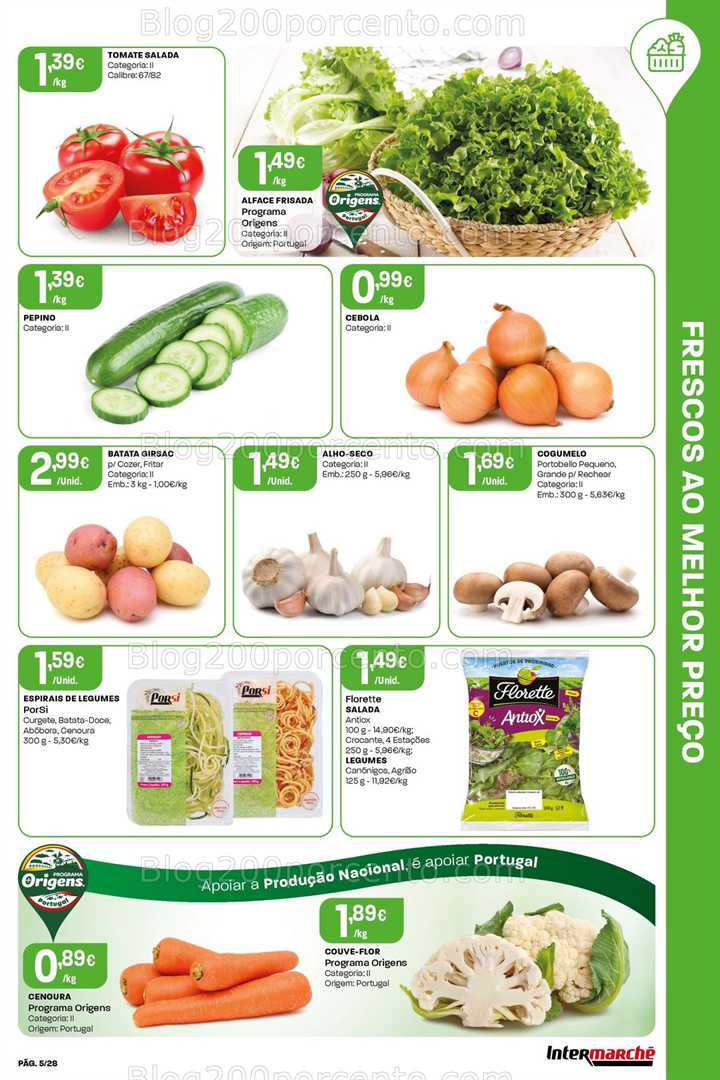 Antevisão Folheto INTERMARCHÉ Super Promoções de 22 a 28 maio all