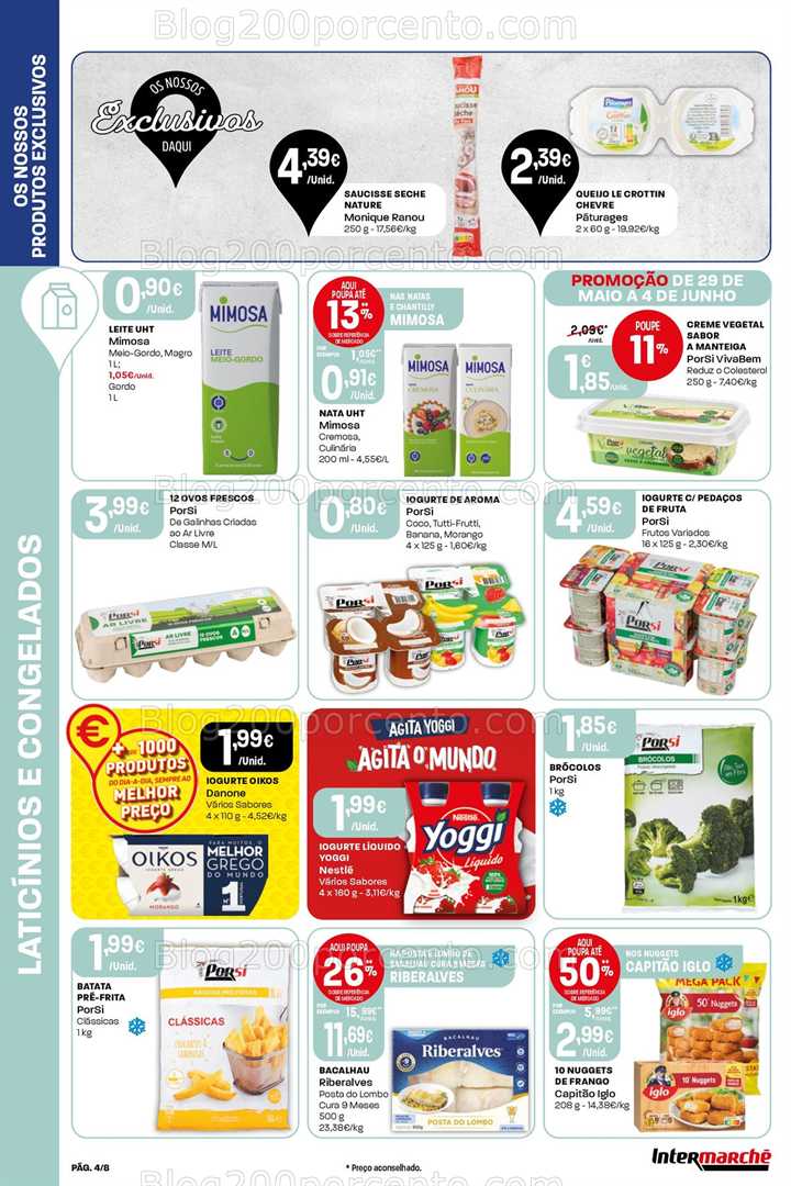 Antevisão Folheto INTERMARCHÉ Mini Promoções 29 maio a 4 julho
