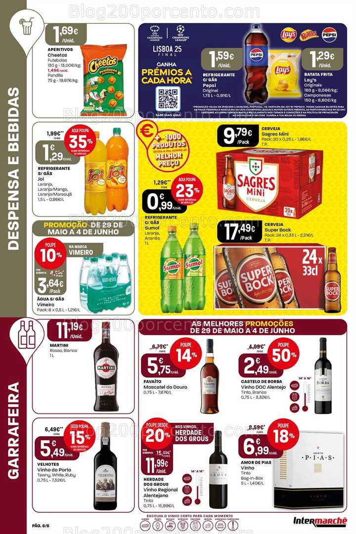 Antevisão Folheto INTERMARCHÉ Mini Promoções 29 maio a 4 julho