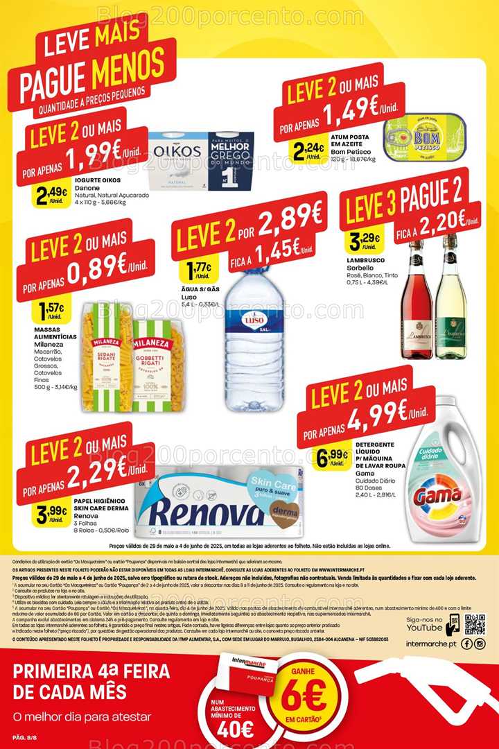 Antevisão Folheto INTERMARCHÉ Mini Promoções 29 maio a 4 julho