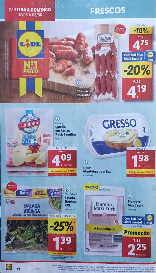 Antevisão Folheto LIDL Promoções de 2 a 8 junho all