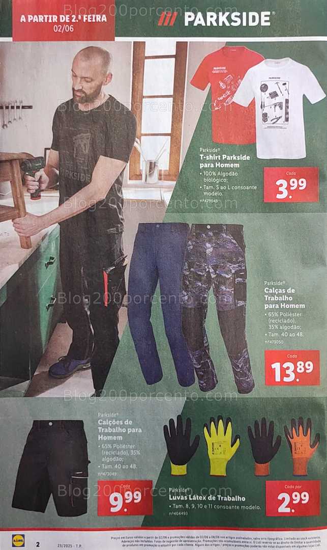 Antevisão Folheto LIDL Promoções de 2 a 8 junho bazar 2 junho